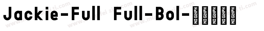 Jackie-Full Full-Bol字体转换